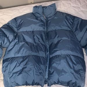 NWT BLUE PUFFER JACKET